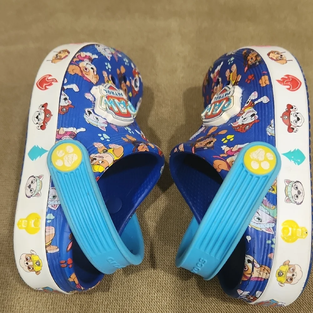 Paw Patrol Kids Blue Crocs - Picture 5 of 7